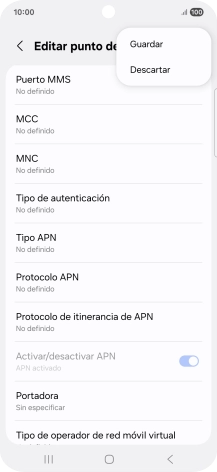 Pulsa Guardar. Pulsa Guardar.