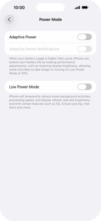 Press the indicator next to Press the indicator next to