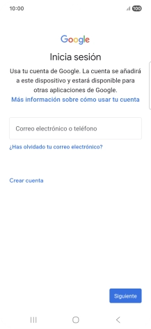 Si no tienes una cuenta de Google, pulsa Crear cuenta y sigue las indicaciones de la pantalla para ver cómo crear una cuenta nueva. Si no tienes una cuenta de Google, pulsa Crear cuenta y sigue las indicaciones de la pantalla para ver cómo crear una cuenta nueva.