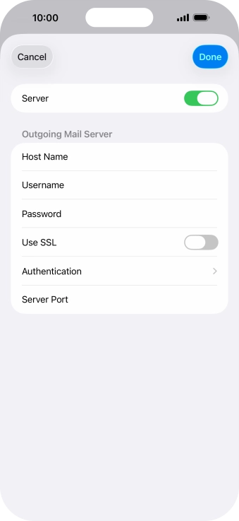 Press the indicator next to Press the indicator next to