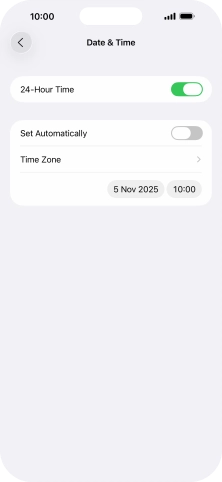 Press the indicator next to Press the indicator next to
