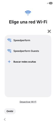 Pulsa la red wifi deseada. Pulsa la red wifi deseada.