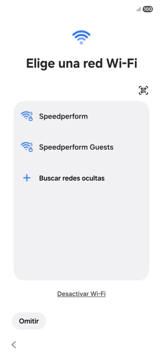 Pulsa la red wifi deseada. Pulsa la red wifi deseada.