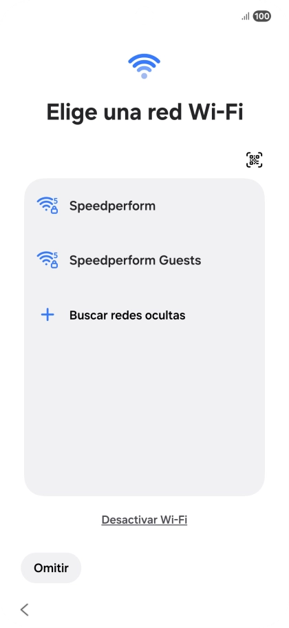 Pulsa la red wifi deseada. Pulsa la red wifi deseada.