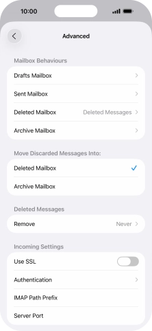 Press the indicator next to Press the indicator next to