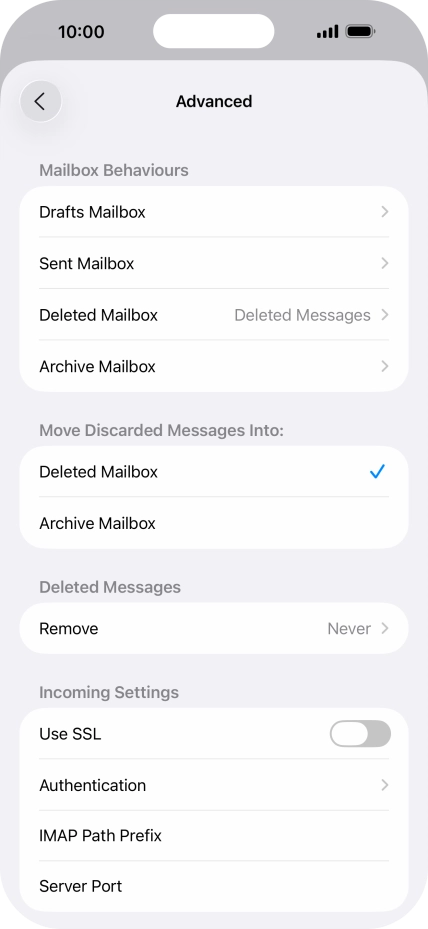 Press the indicator next to Press the indicator next to