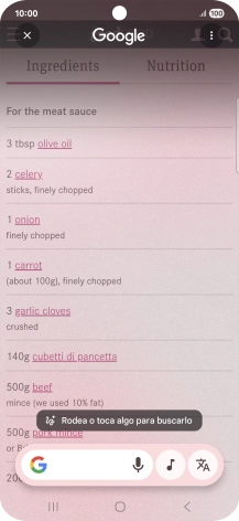 Pulsa el icono de traducción. Pulsa el icono de traducción.
