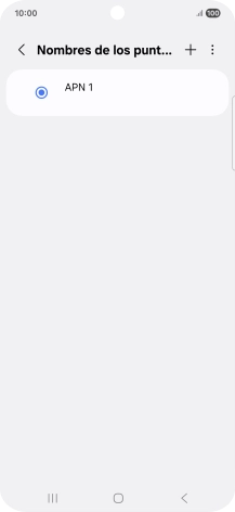 Pulsa el icono de añadir. Pulsa el icono de añadir.