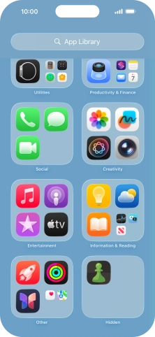 Press and hold the required app. Press and hold the required app.