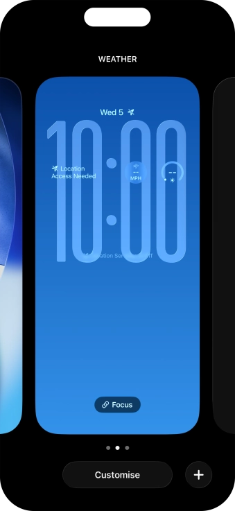 Press Focus. Press Focus.