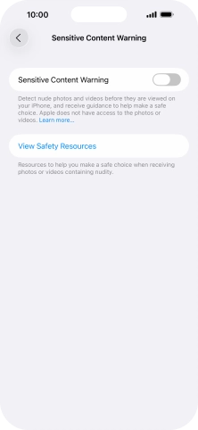 Press the indicator next to Press the indicator next to