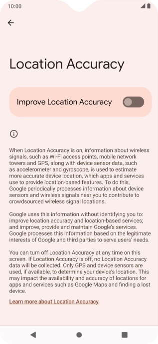 If you press the indicator next to If you press the indicator next to