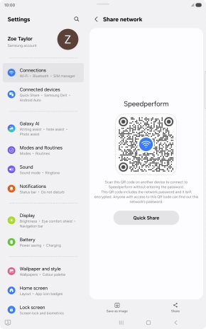 Place the QR code inside the camera frame on the other device to scan the code. Place the QR code inside the camera frame on the other device to scan the code.