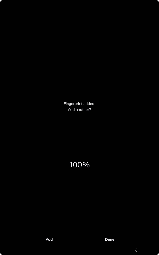 Press Done. Press Done.