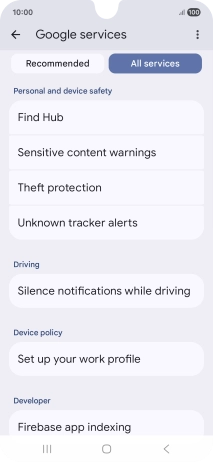 Press Find Hub. Press Find Hub.