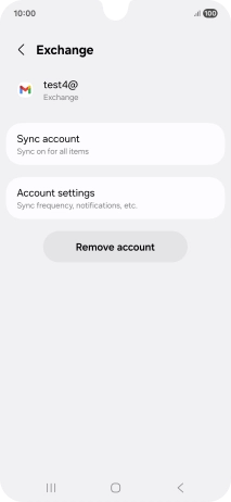 Press Remove account. Press Remove account.