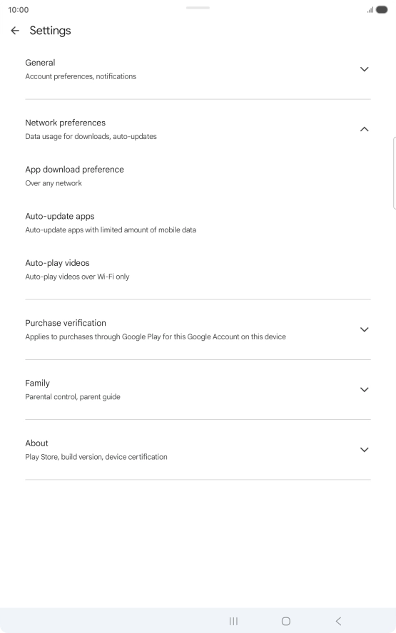 Press Auto-update apps. Press Auto-update apps.