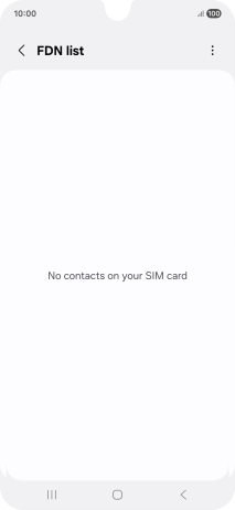 Press the menu icon. Press the menu icon.