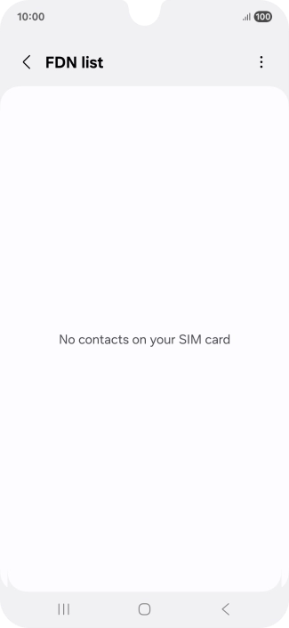 Press the menu icon. Press the menu icon.