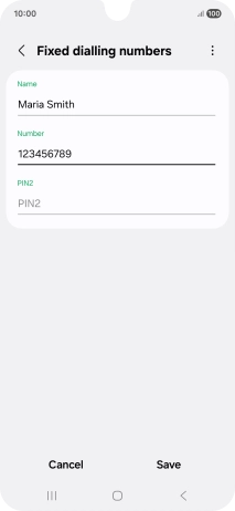 Press PIN2 and key in your PIN2. The default PIN2 is 1111. Press PIN2 and key in your PIN2. The default PIN2 is 1111.