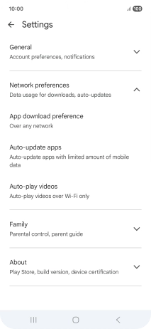 Press Auto-update apps. Press Auto-update apps.