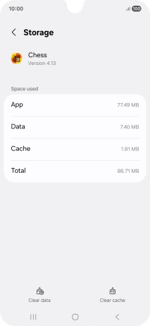 Press Clear cache. Press Clear cache.