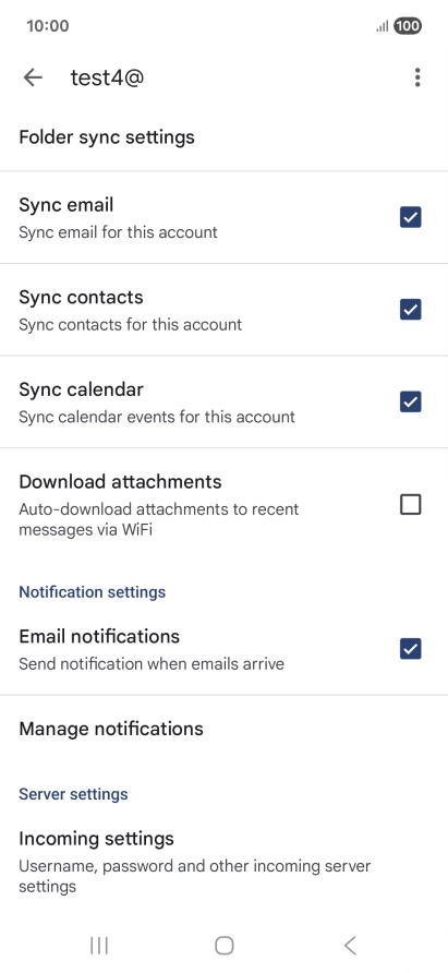 Press the field next to Press the field next to