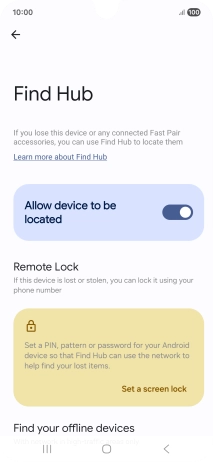Press the Home key to return to the home screen. Press the Home key to return to the home screen.