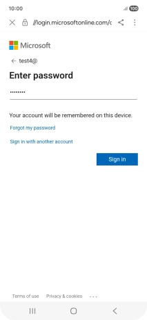 Press Sign in. Press Sign in.