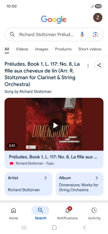 Follow the instructions on the screen to use the search results. Follow the instructions on the screen to use the search results.
