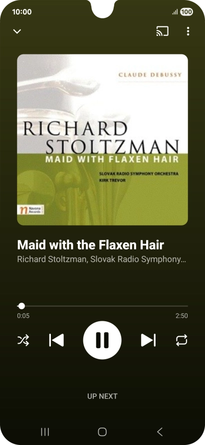 Press arrow right to go to the next audio file. Press arrow right to go to the next audio file.