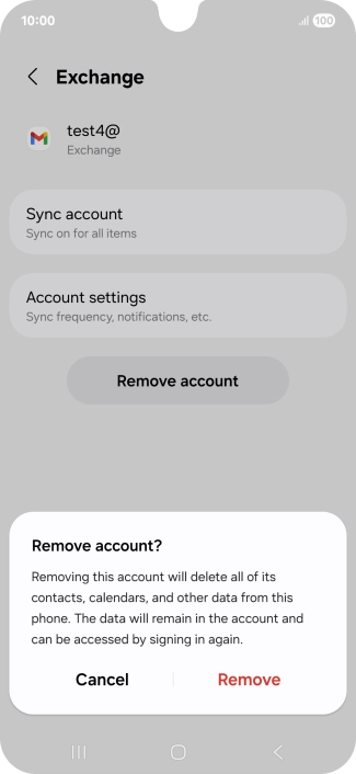 Press Remove. Press Remove.