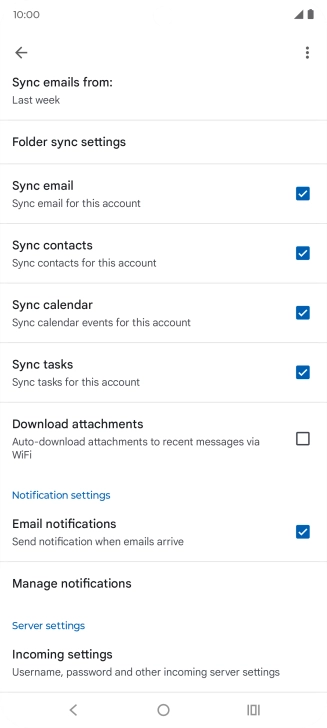 Press the field next to Press the field next to