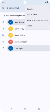 Press Merge. Press Merge.