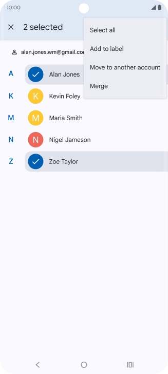 Press Merge. Press Merge.