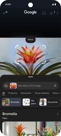 Follow the instructions on the screen to use the search results. Follow the instructions on the screen to use the search results.