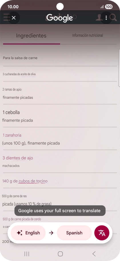 Follow the instructions on the screen to select the required language settings and use the function. Follow the instructions on the screen to select the required language settings and use the function.