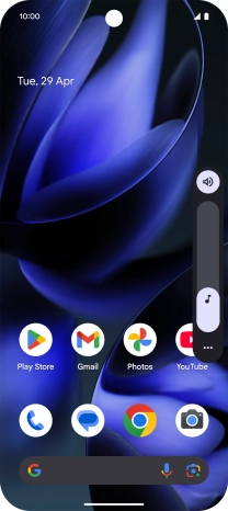Press the sound mode icon. Press the sound mode icon.
