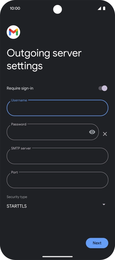 Press the field below Press the field below