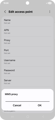 Key in 10.24.59.200 and press OK. Key in 10.24.59.200 and press OK.