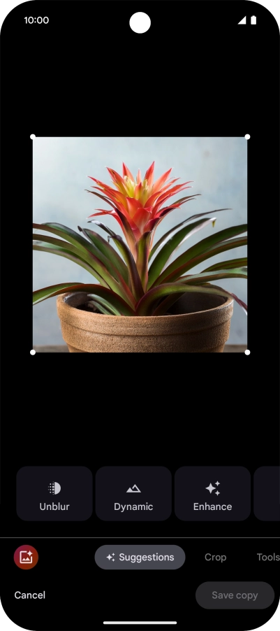 Press the AI icon and follow the instructions on the screen to use the function. Press the AI icon and follow the instructions on the screen to use the function.