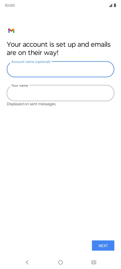 Press the field below Press the field below
