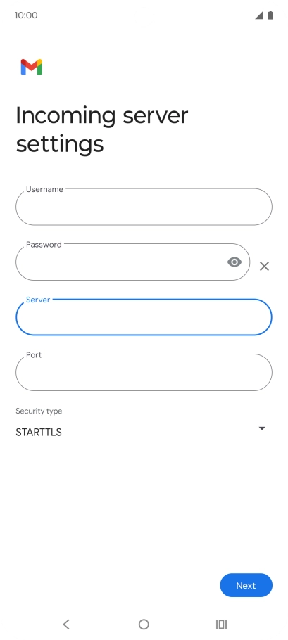 Press the field below Press the field below