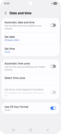 Press the indicator next to Press the indicator next to