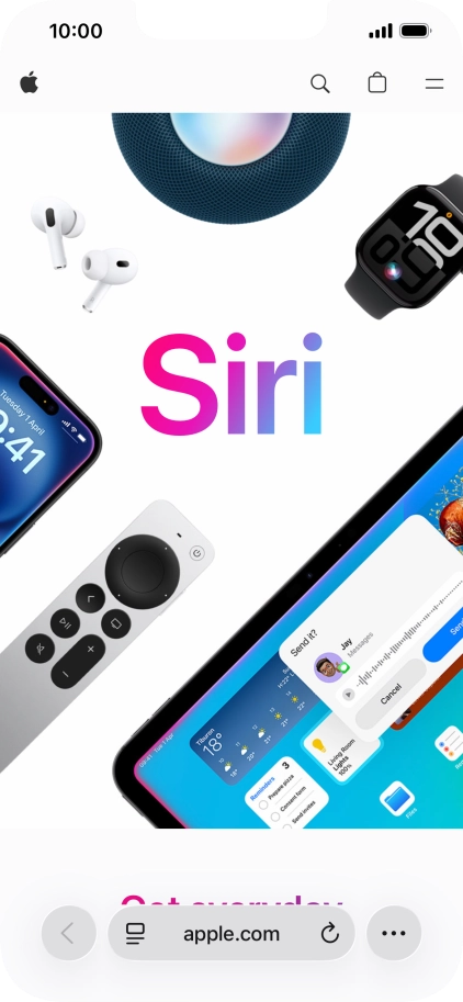 Slide your finger upwards starting from the bottom of the screen to return to the home screen. Slide your finger upwards starting from the bottom of the screen to return to the home screen.