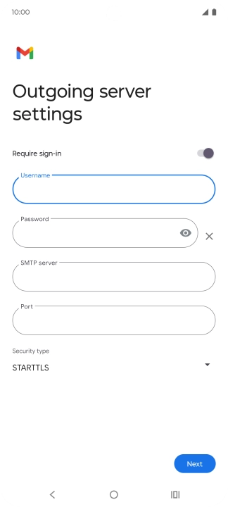 Press the field below Press the field below