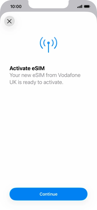 Press Continue. Press Continue.