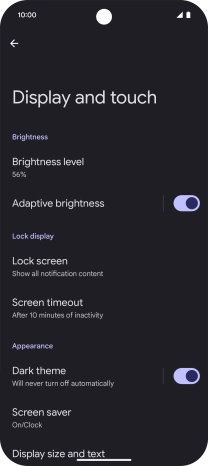 Press Dark theme. Press Dark theme.