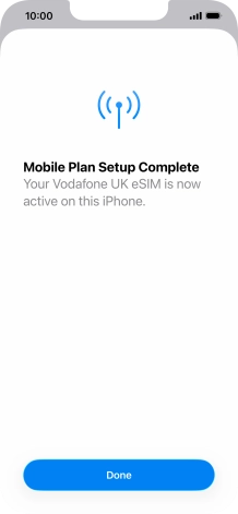 Press Done. Press Done.