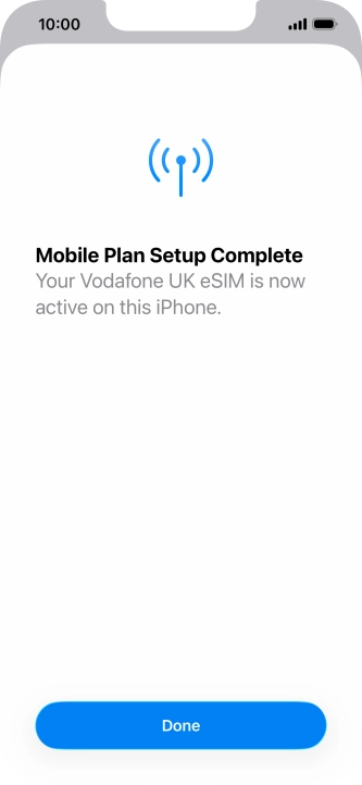 Press Done. Press Done.